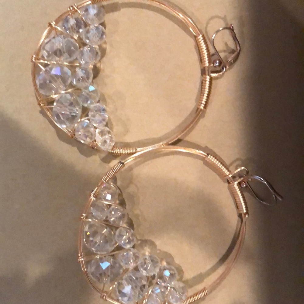 Rory Ashton crystal hoop earrings